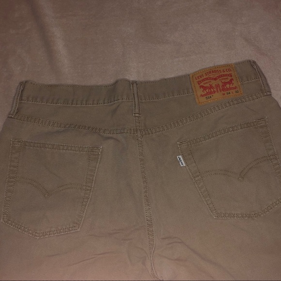 Men’s Levi’s Beige Jeans - Picture 3 of 4